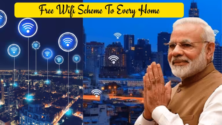 PM Modi Free Wifi Scheme To Every Home