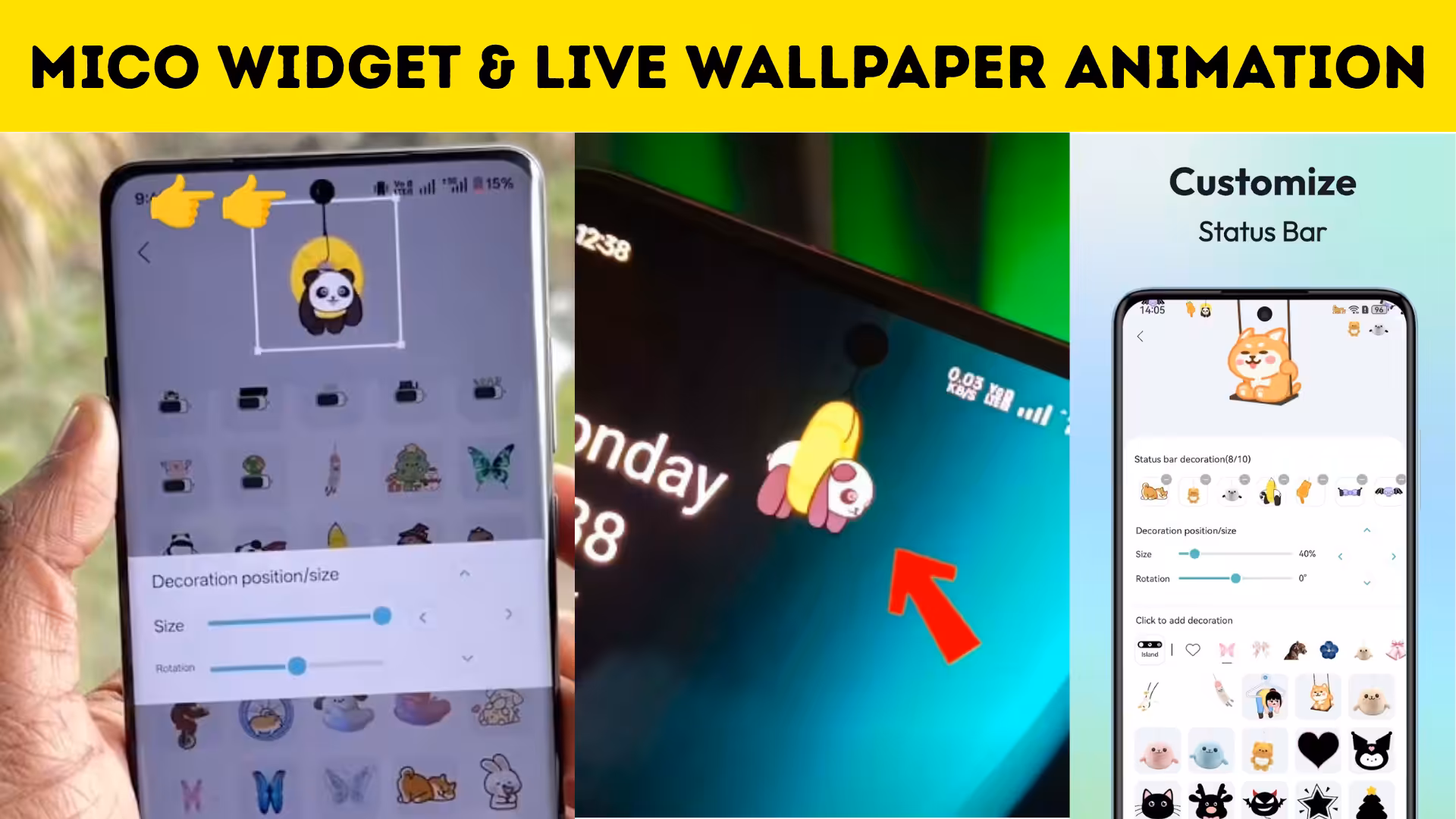 Mico Widget & Live Wallpaper Animation