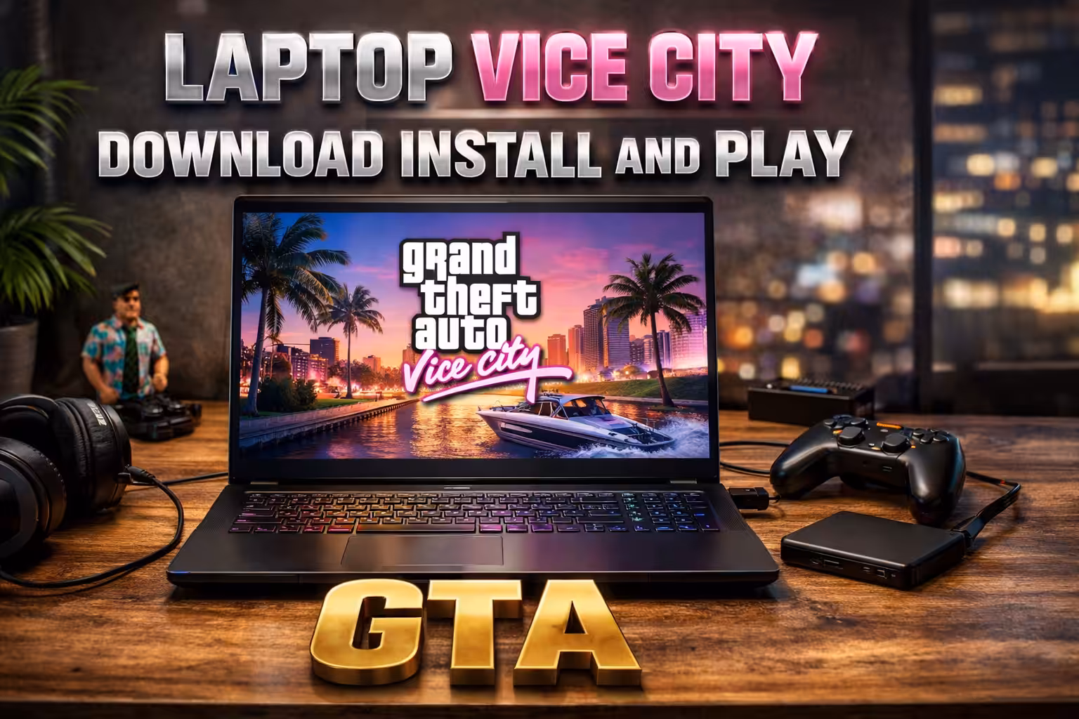 Government Free Laptop Vice City Download – Complete Guide to Install and Play GTA Smoothly
