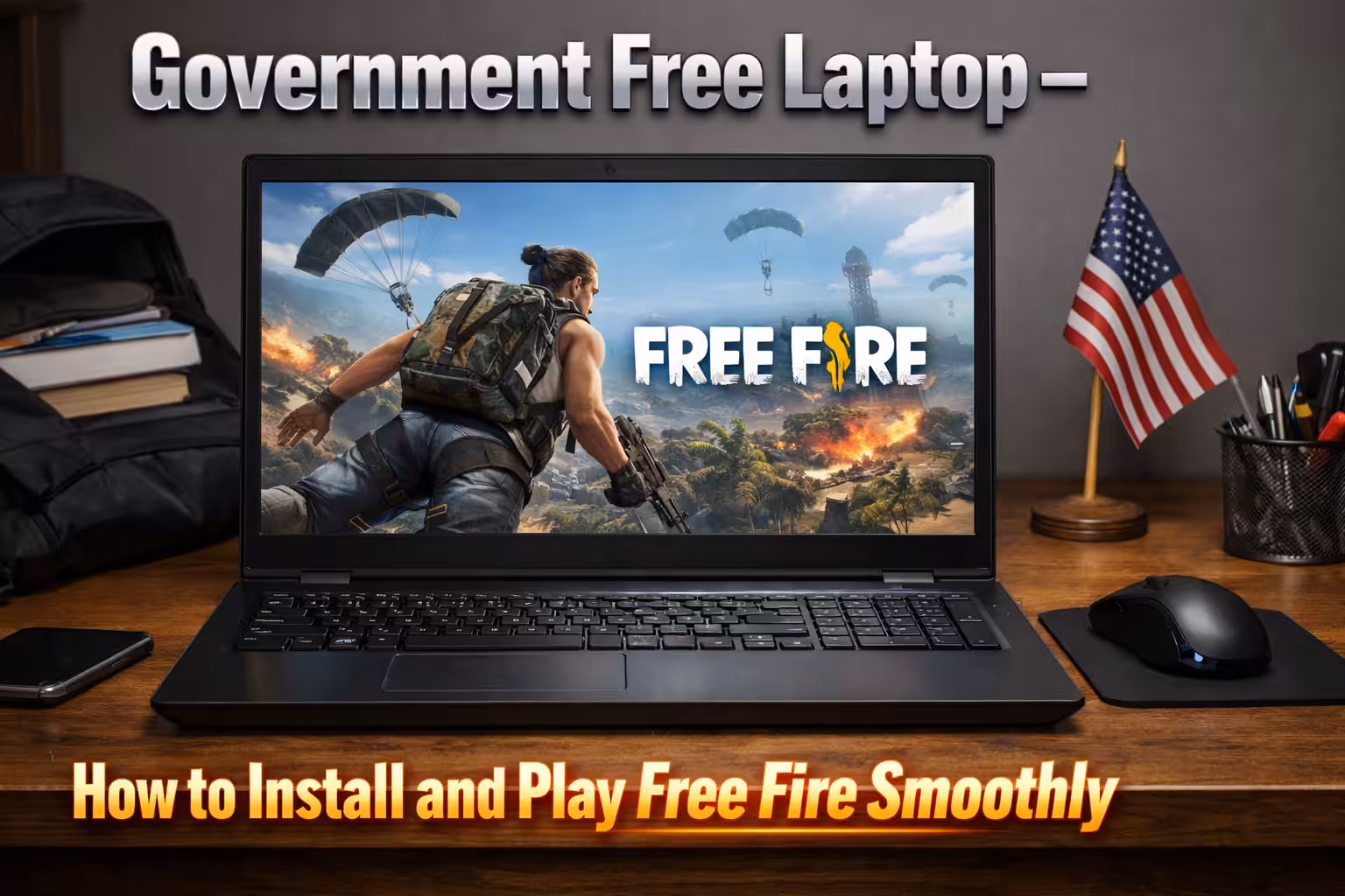 Government Free Laptop – How to Install and Play Free Fire Smoothly