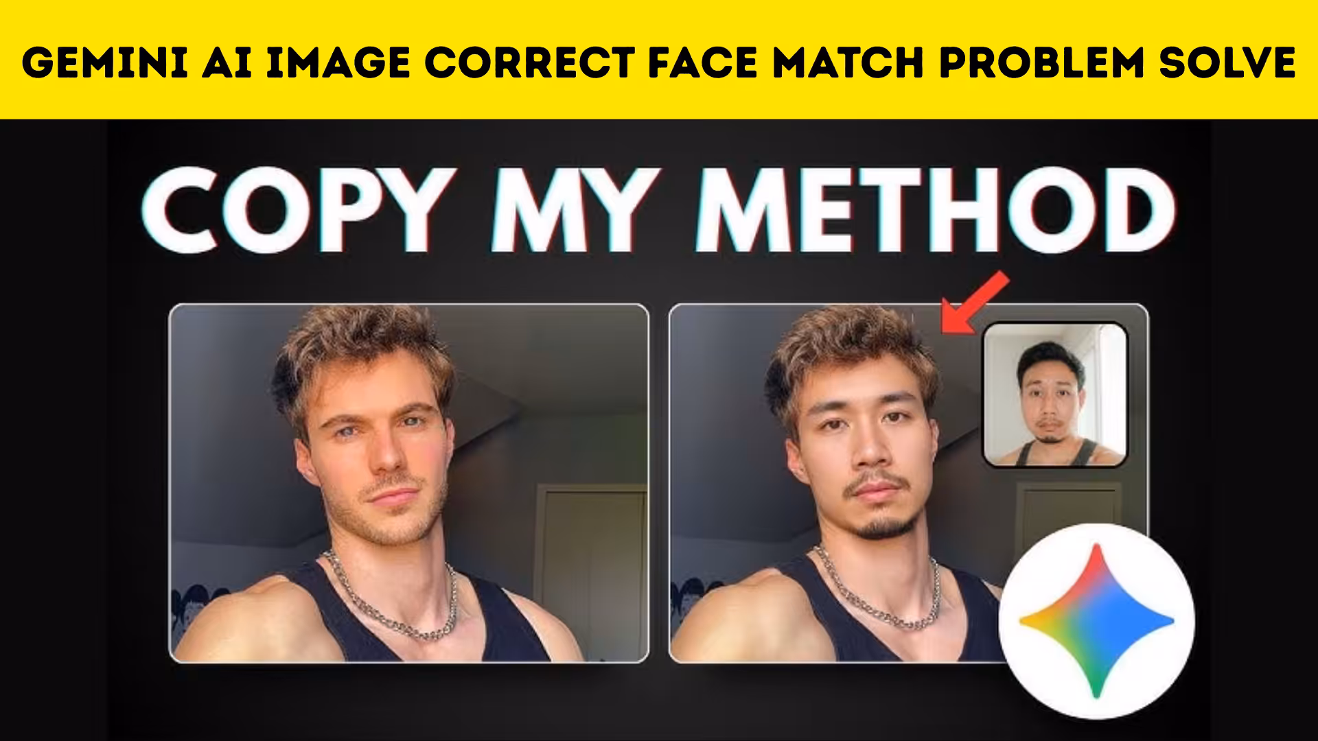 Gemini Ai Image Correct Face Match Problem Solve