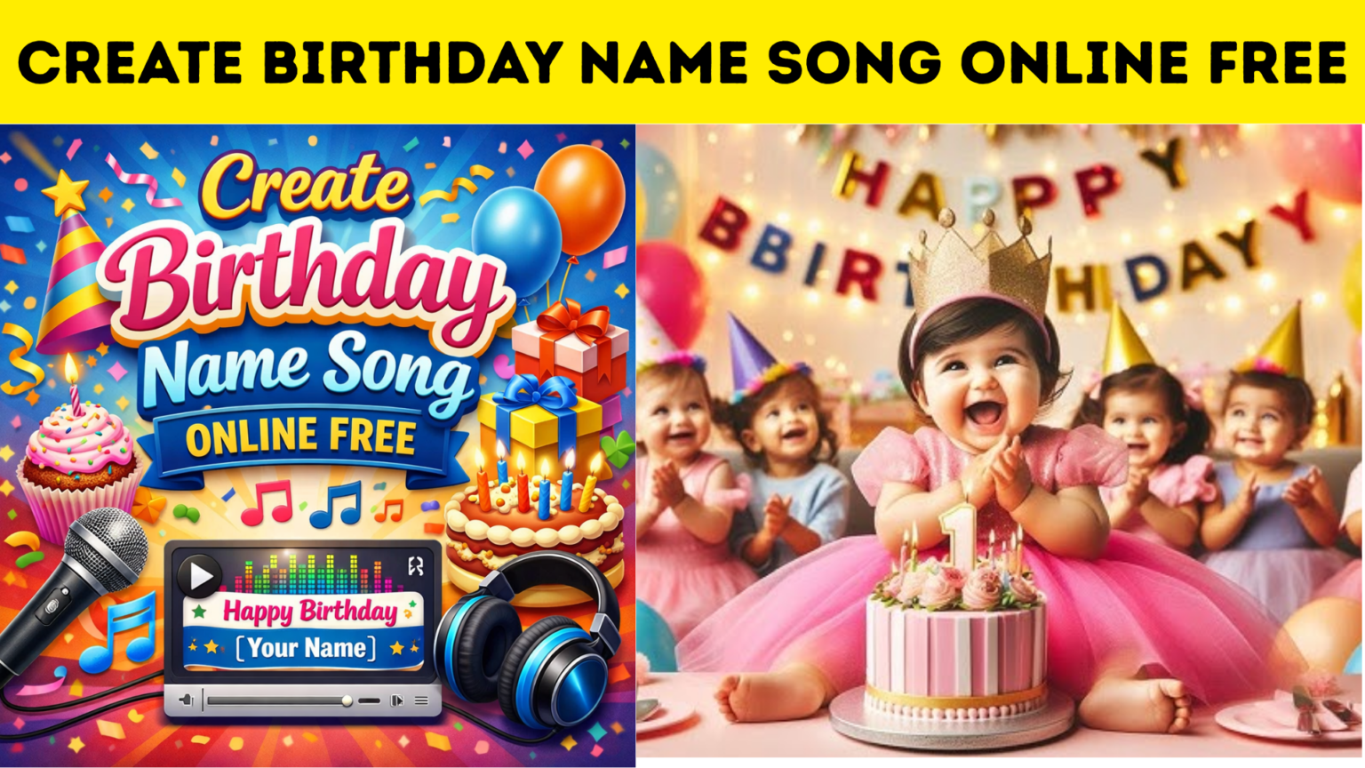 Create Birthday Name Song Online Free – Turn Any Name Into a Viral ...