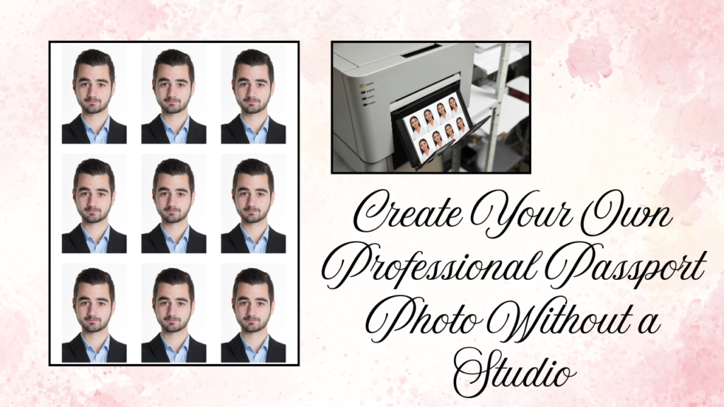Create Your Own Professional Passport Photo Without a Studio