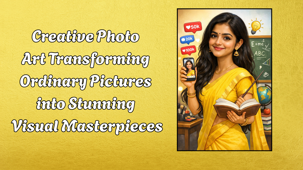 Creative Photo Art Transforming Ordinary Pictures into Stunning Visual Masterpieces