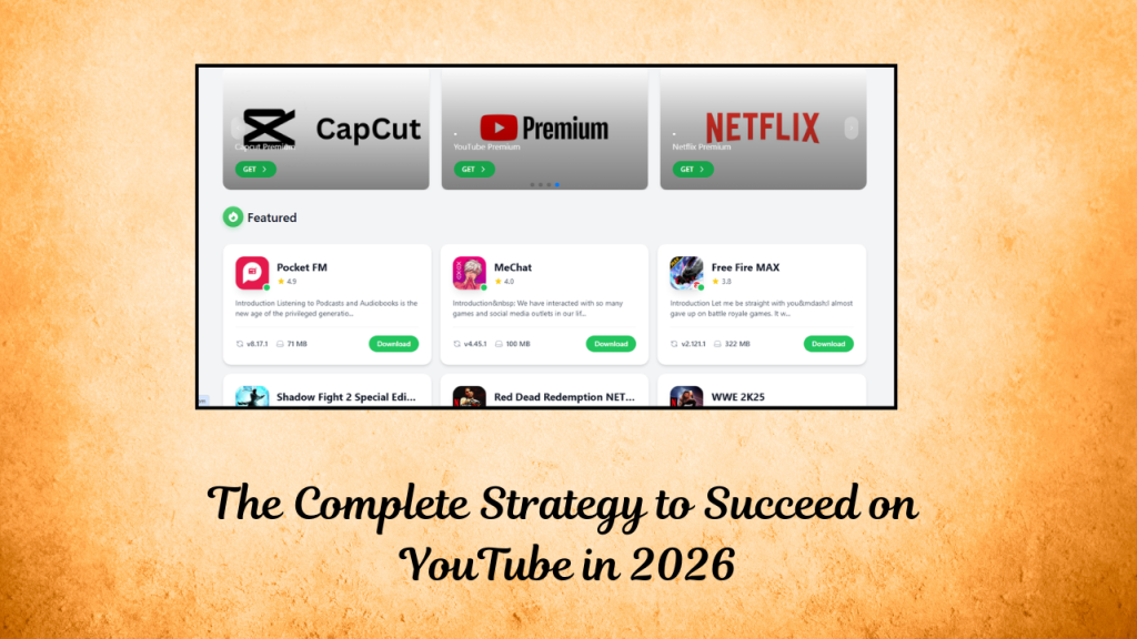 The Complete Strategy to Succeed on YouTube in 2026