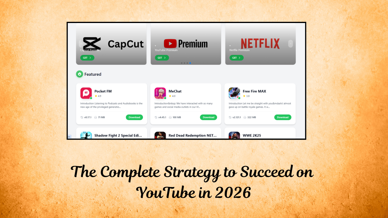 The Complete Strategy to Succeed on YouTube in 2026