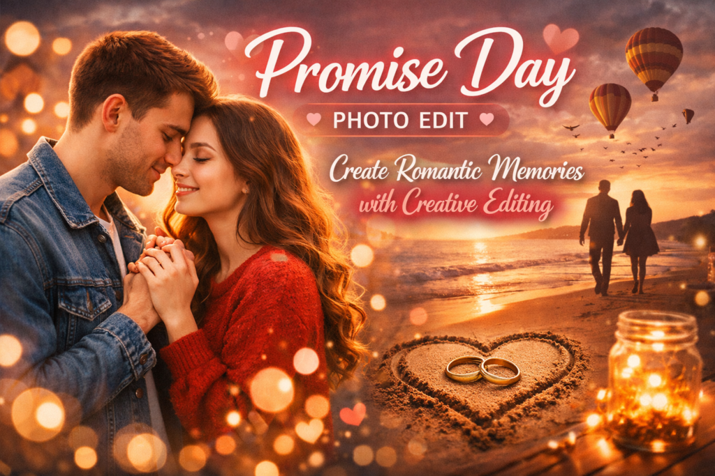 Promise Day Photo Edit – Create Romantic Memories with Creative Editing