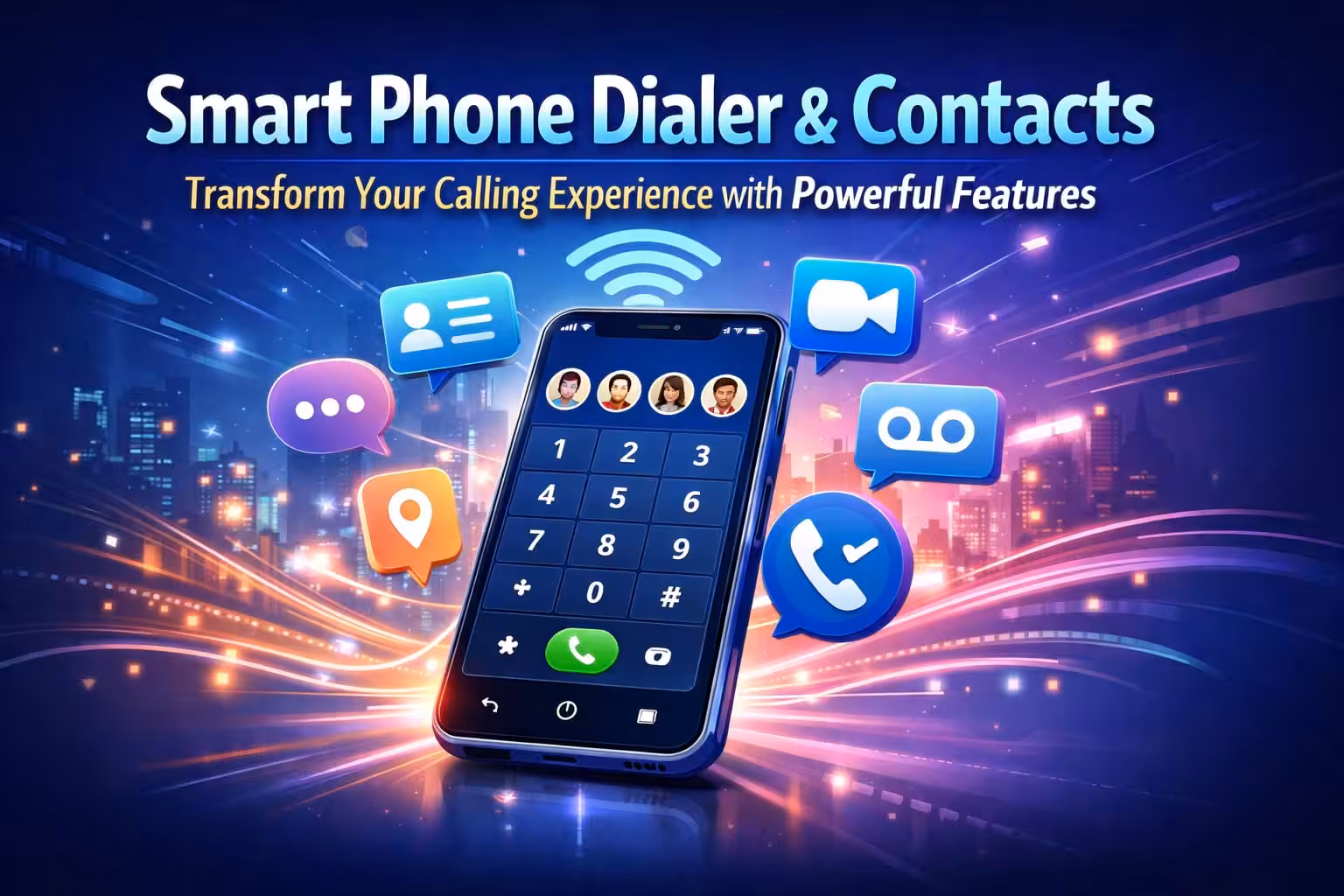 Smart Phone Dialer & Contacts Transform Your Calling Experience with Powerful Features