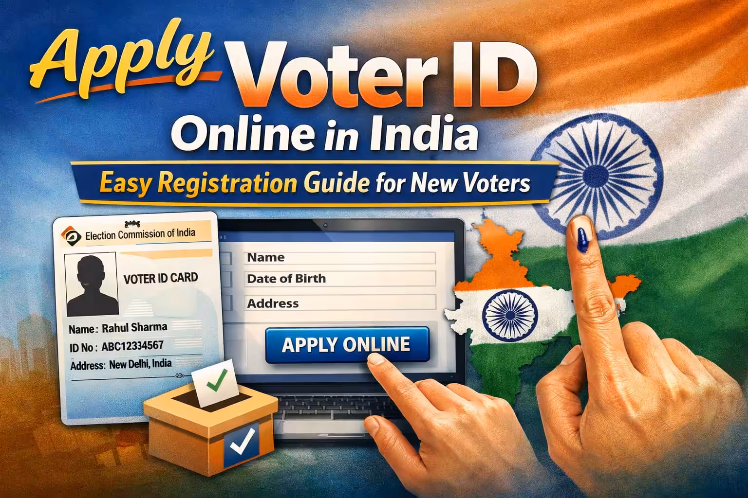 Apply Voter ID Online in India Easy Registration Guide for New Voters