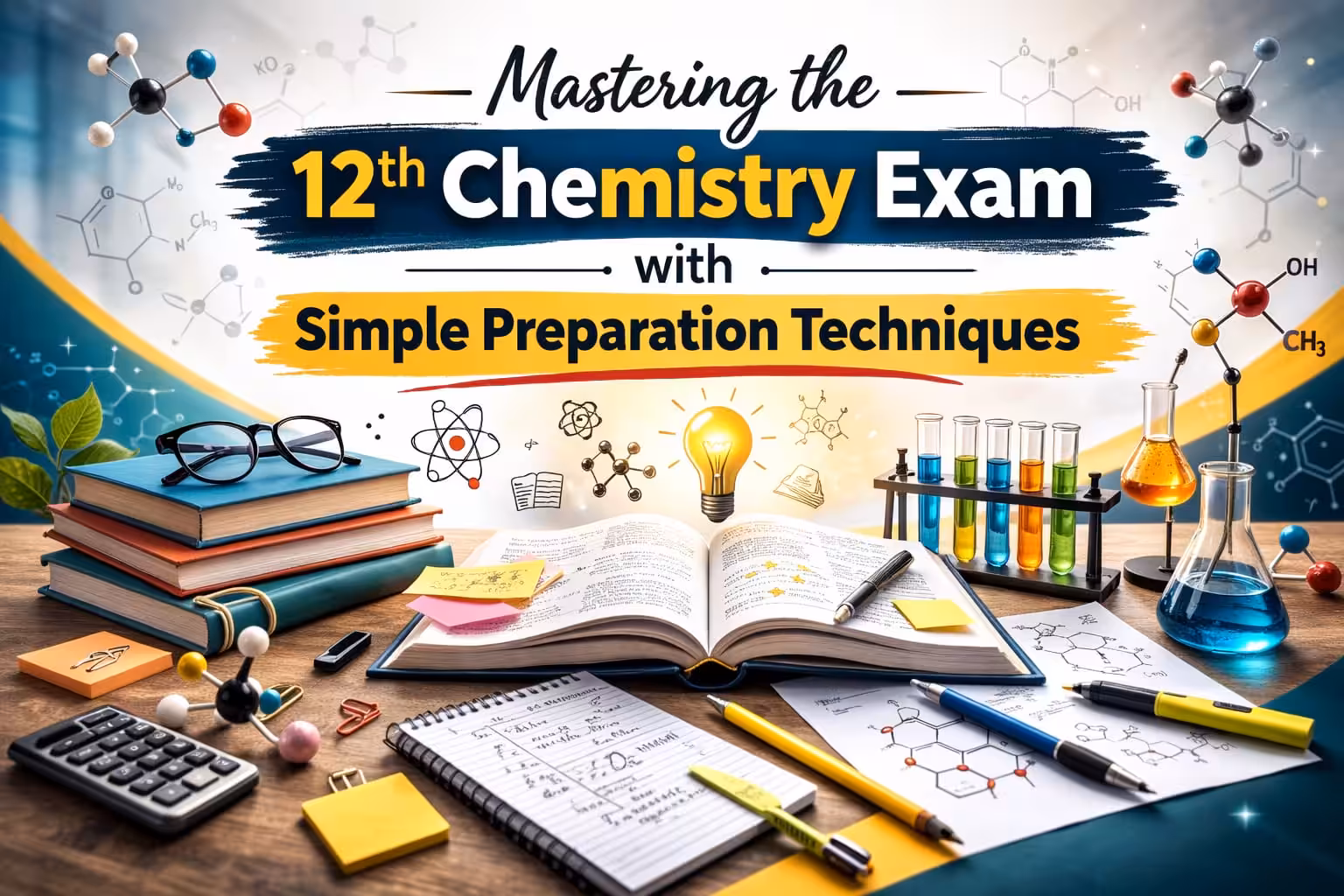 Mastering the 12th Chemistry Exam with Simple Preparation Techniques