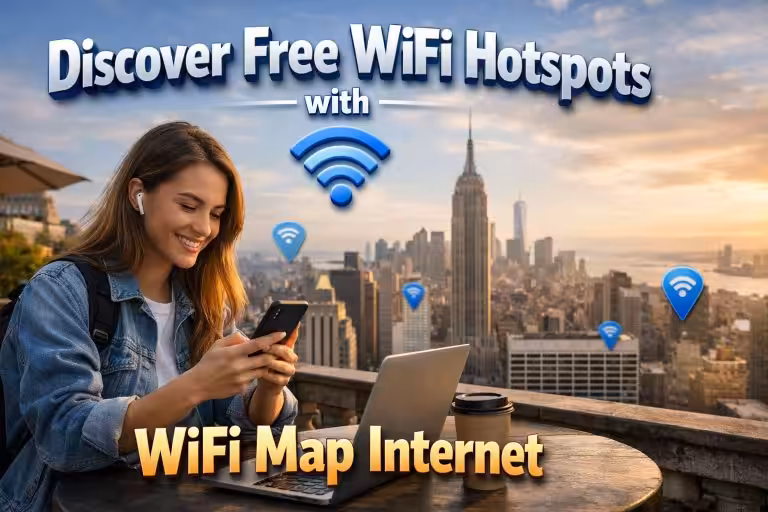Discover Free WiFi Hotspots with WiFi Map Internet