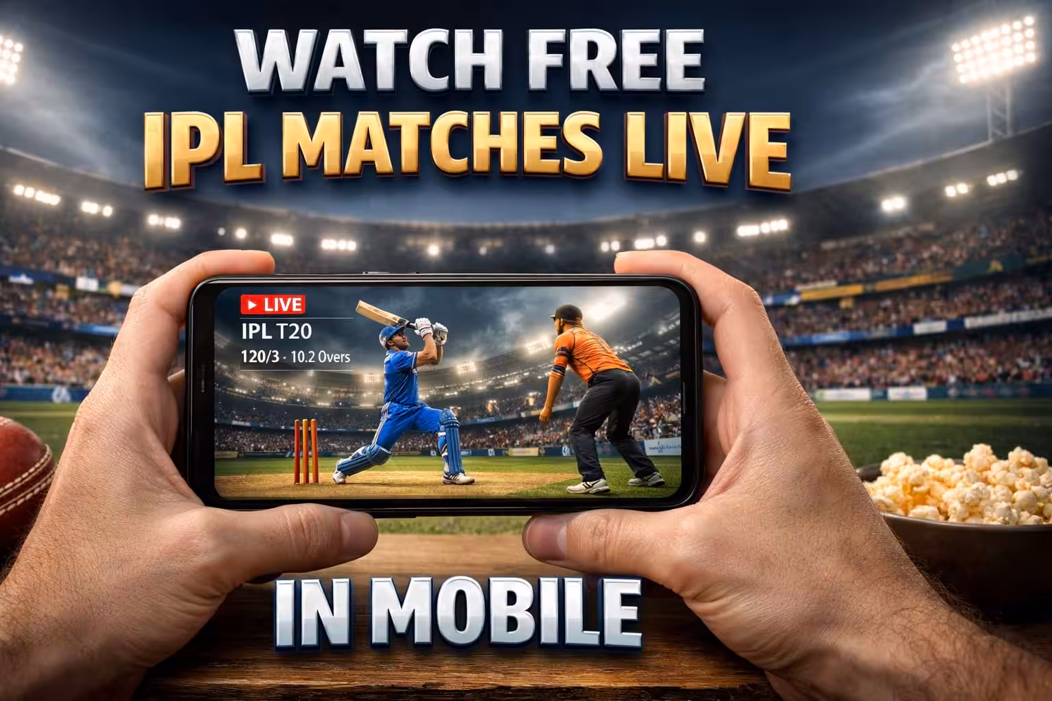 Best App to Watch Free IPL Matches Live in India (Ultimate Guide 2026)