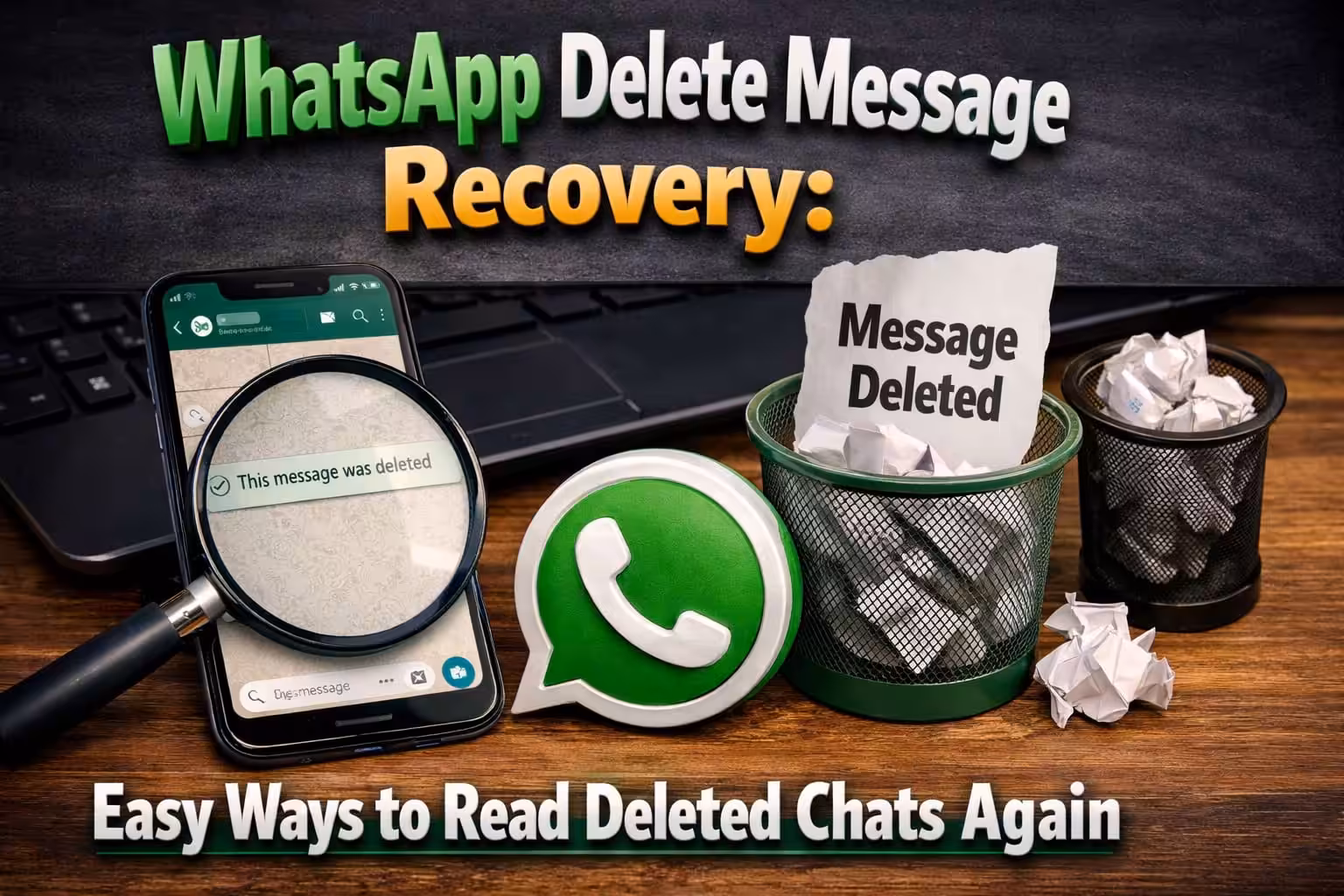 WhatsApp Delete Message Recovery: Easy Ways to Read Deleted Chats Again