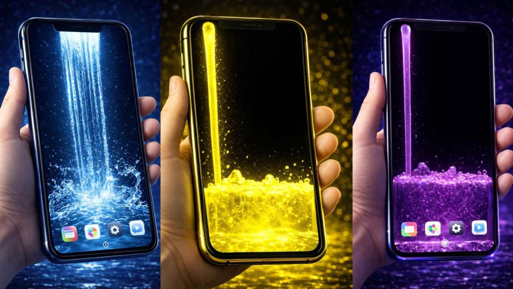 Crystal Flow on Your Screen with Amazing Water Live Wallpaper