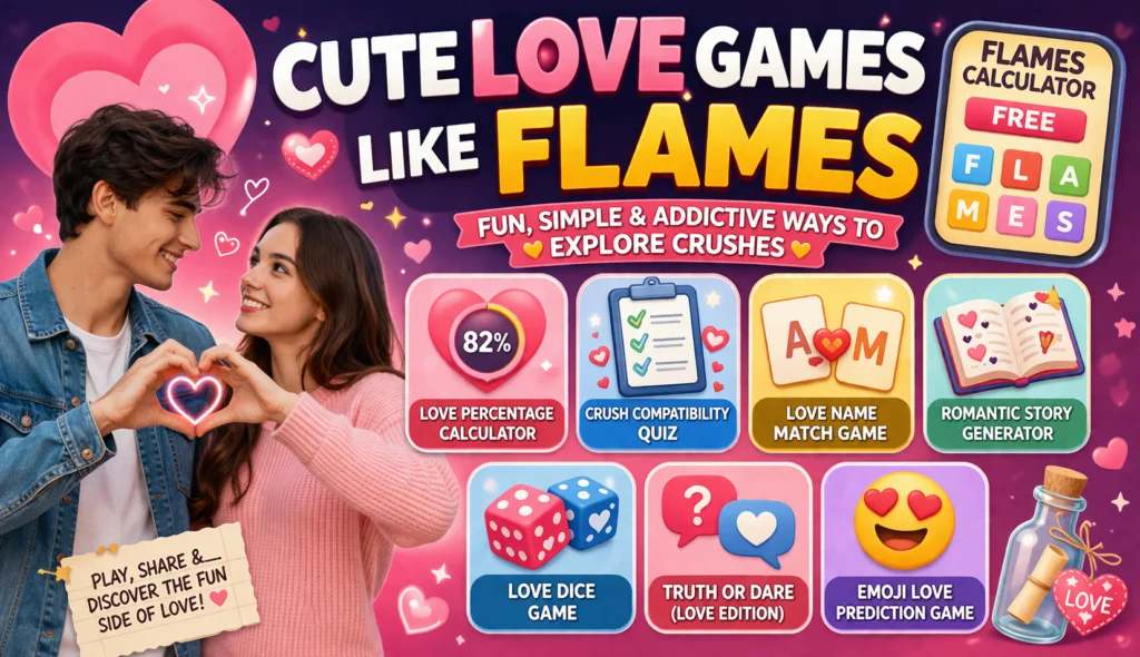 Try the Famous FLAMES Love Game with Your Crush Name