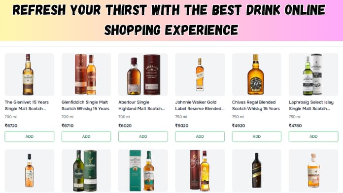 Refresh Your Thirst with the Best Drink Online Shopping Experience