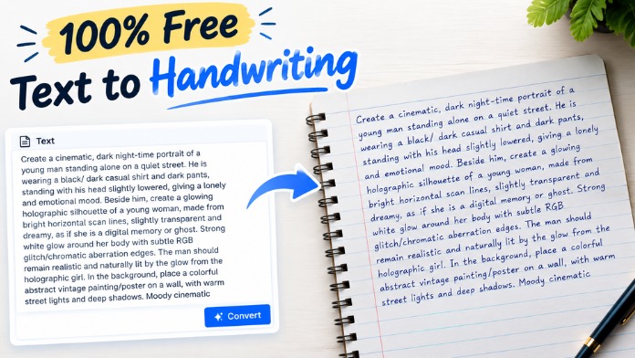 Text To Handwriting Transform Your Digital Words into Beautiful Handwritten Notes