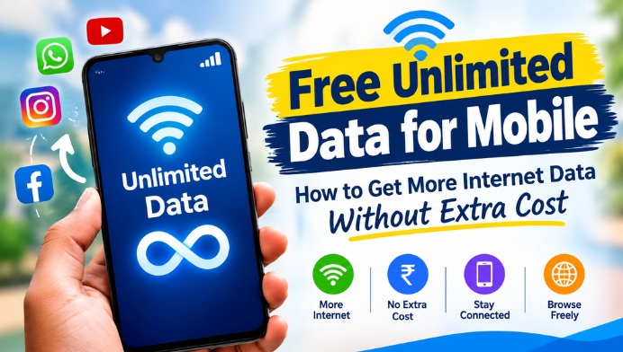Free Unlimited Data for Mobile How to Get More Internet Data Without Extra Cost